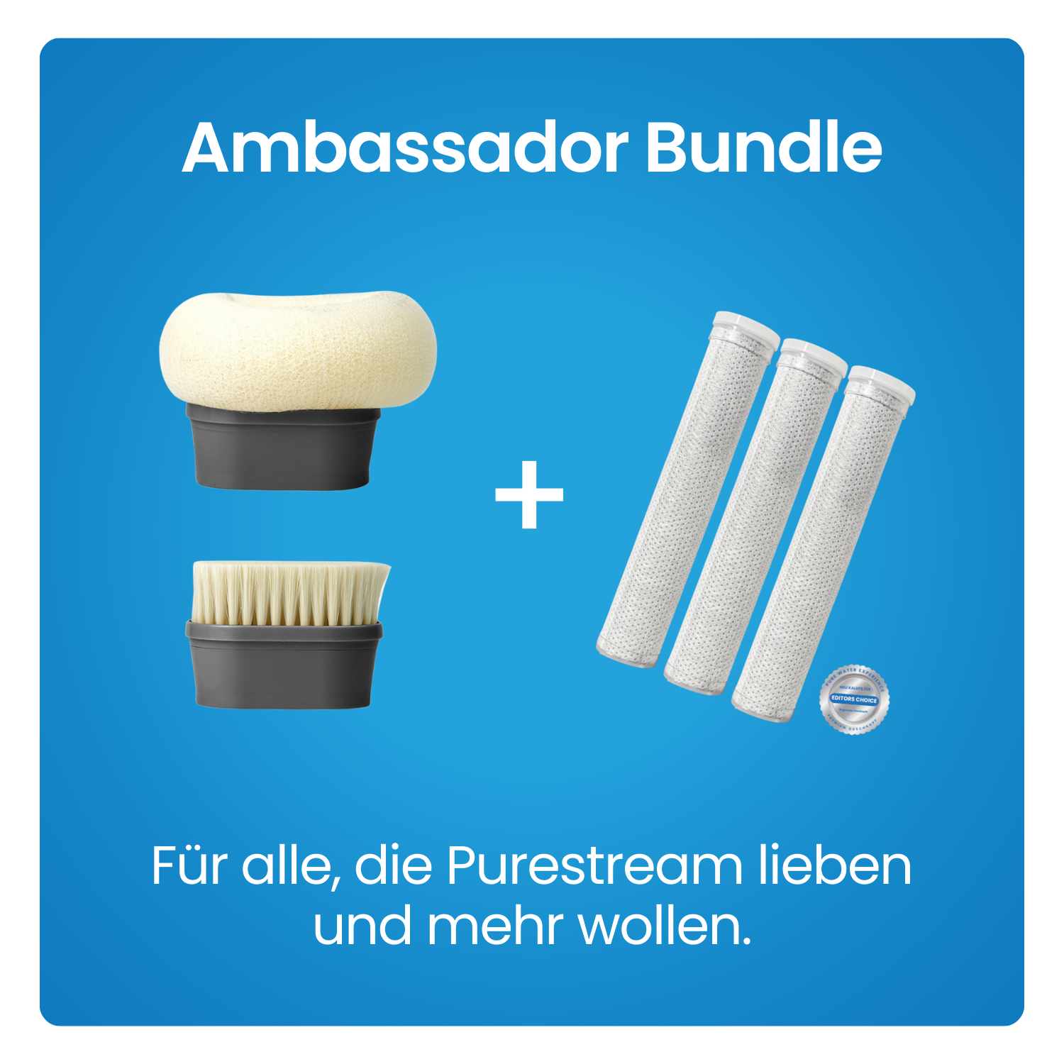 Aquabliss - Éponge et brosse